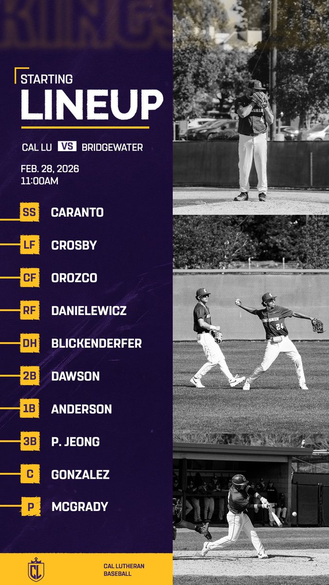 Cal Lutheran Baseball tweet media