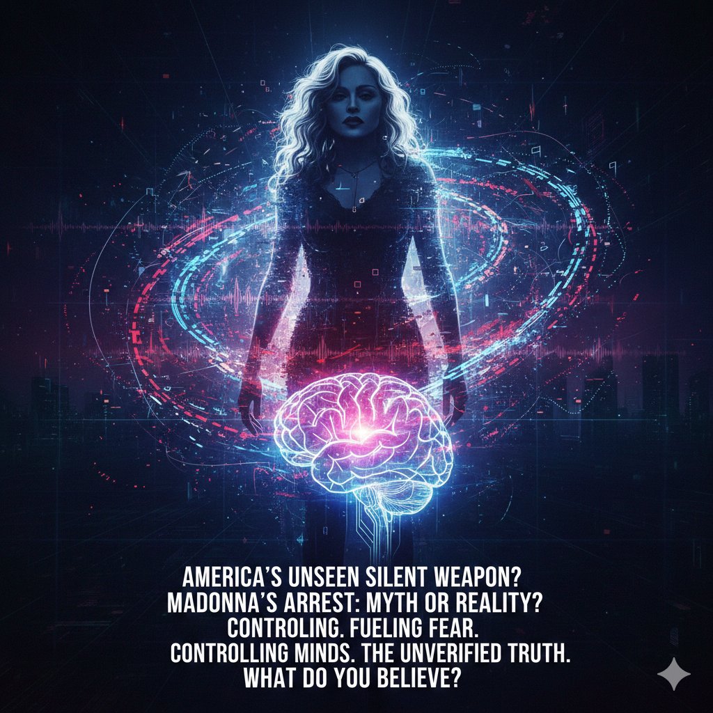 هل فعلًا تمتلك أمريكا سلاحًا سريًا لا يُرى… ولا يُسمع… ولا يُكشف؟
سلاح يُقال إنه استُخدم في “اعتقال مادونا” 🤯
تقنية خارقة أربكت الجميع…
ولا أحد يتكلم عنها رسميًا!
لكن السؤال الحقيقي:
هل نحن أمام قوة مخفية فعلًا؟
أم أمام أسطورة صُنعت لتخويف العقول وإشعال الخيال؟
لا يوجد أي