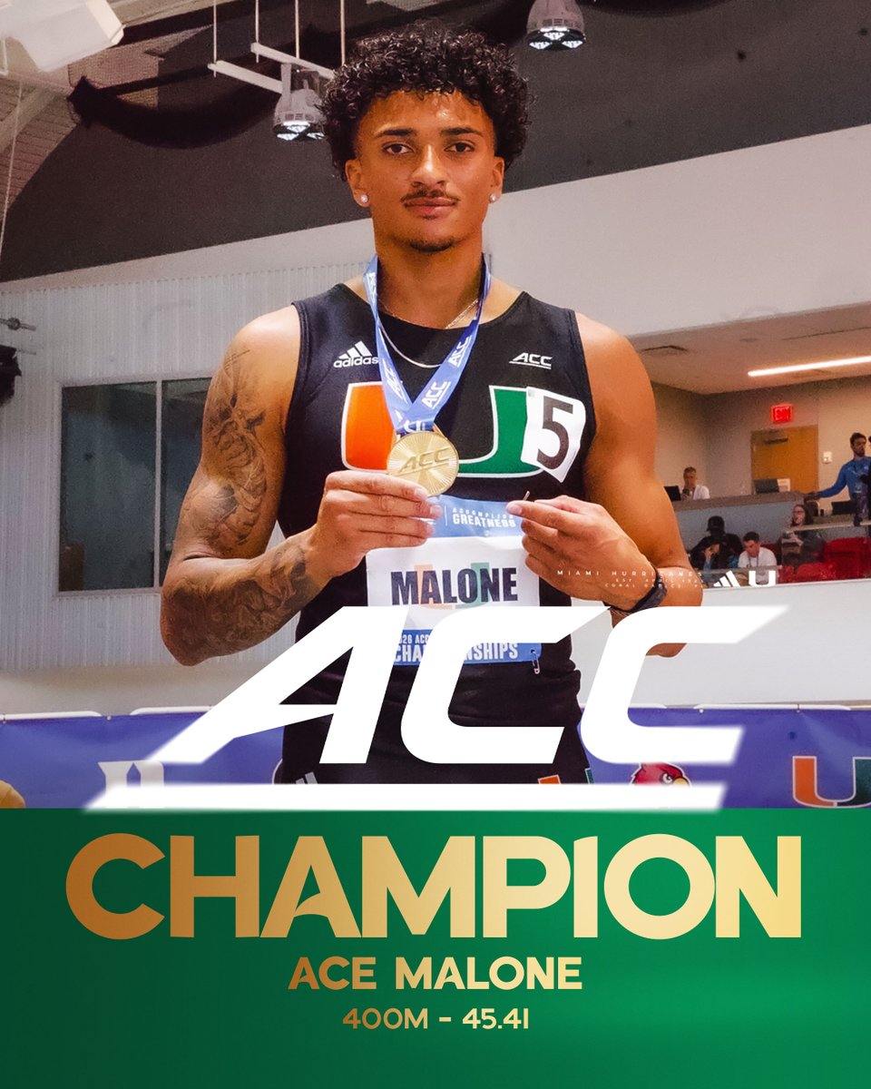 Miami Hurricanes Track & Field/Cross Country tweet media