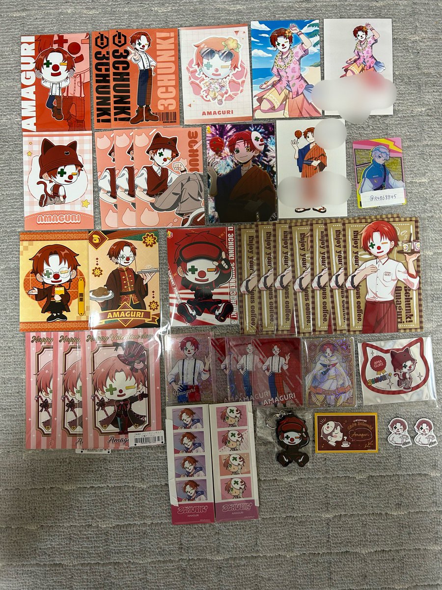 交換・譲渡・買取】さんちゃんく！ グッズ 缶バッジ ブロマイド ポスト