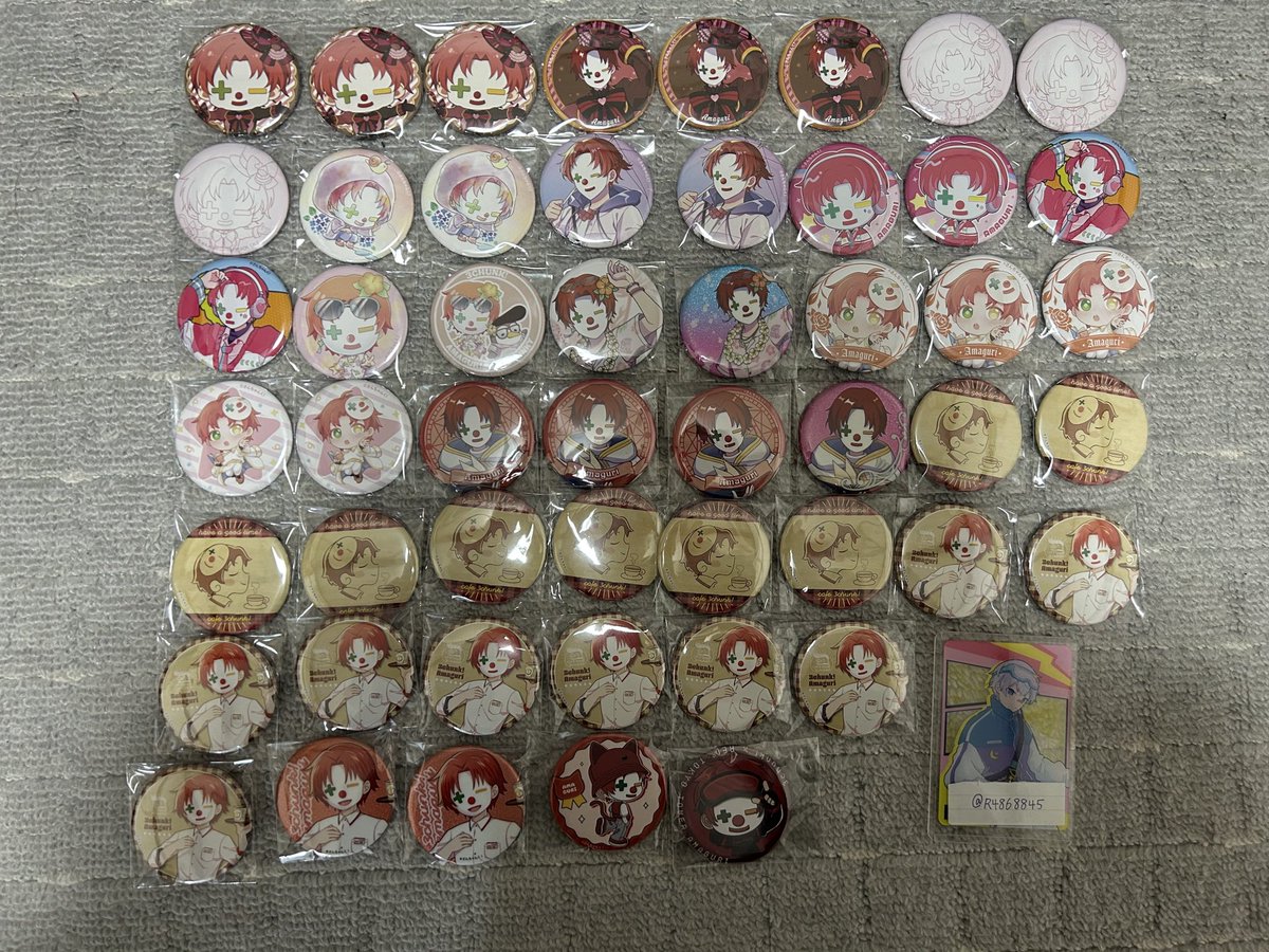 交換・譲渡・買取】さんちゃんく！ グッズ 缶バッジ ブロマイド ポスト