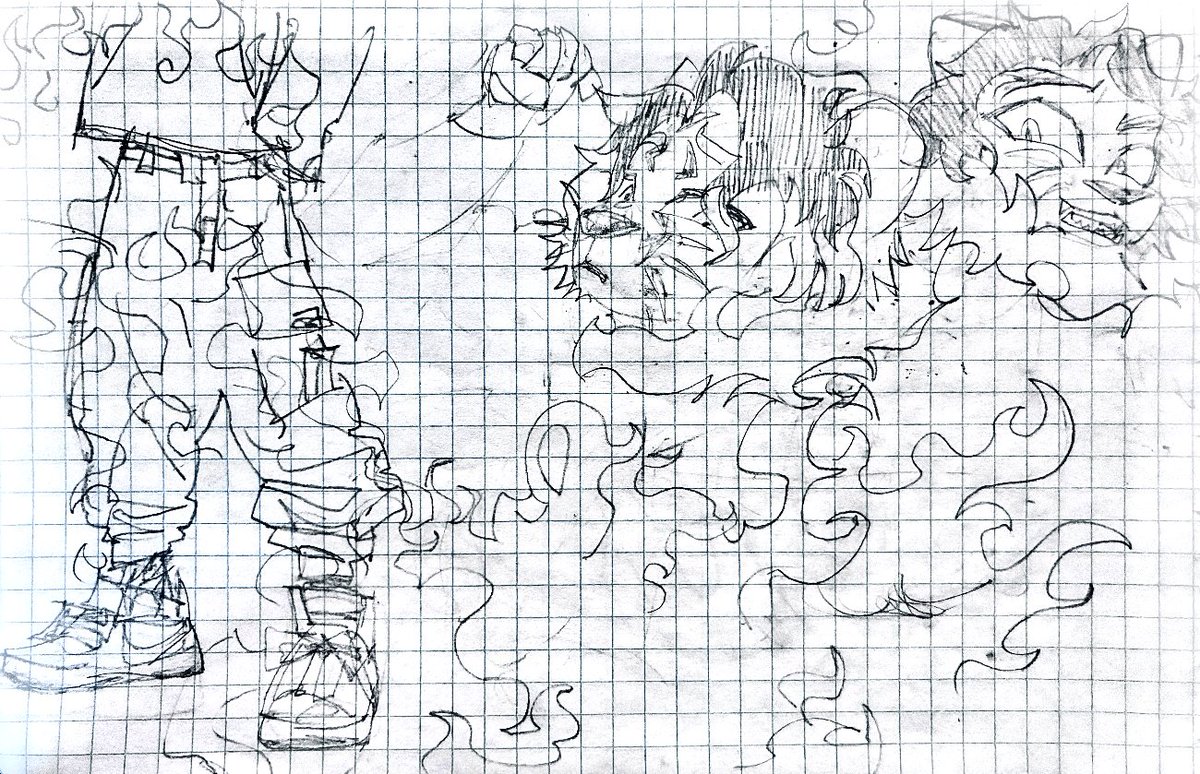 K0NIMARU's tweet photo. Comm I just did looks NOTHING like this . #lions #oc https://t.co/PFnk4xi7ah