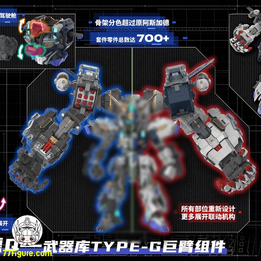 77figure's tweet photo. [予約商品] Eddas Technology ウルトラQ シリーズ アスガルドQ アーセナル タイプG ジャイアント アーム プラモデル
素材：ABS、POM、PS
全高：未知
全額未定
--------
👇詳細・アップデートのリンク👇
https://t.co/tORPN4oQQp

#EddasTechnology #ウルトラQ #アスガルド #プラモデル #プラモ https://t.co/7BycW898mS