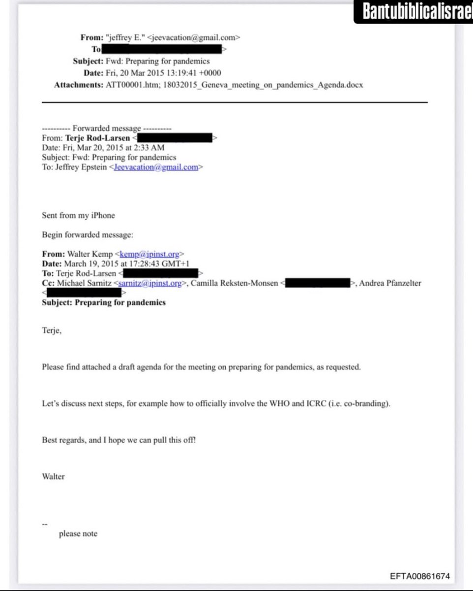 ThePChris's tweet photo. 🚨🚨Epstein's files say the COVID-19 pandemic was fabricated.

God will judge all the Nigerian Doctors who advocated for this vaccine without them actually doing their findings. https://t.co/2LwLi2kpl7