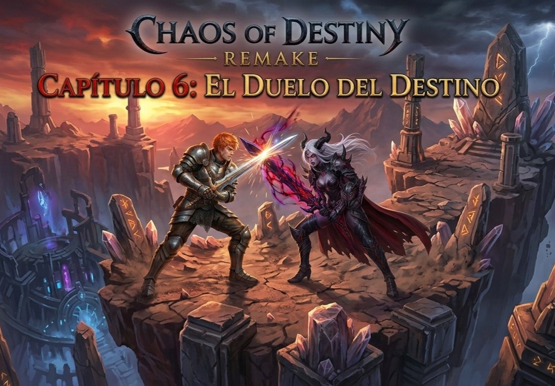 Klayeramastudio's tweet photo. Próximamente, en el capítulo 6 de Chaos Of Destiny Remake...⚡

...Sí, se viene un enfrentamiento de proporciones bíblicas. 😼💀

#chaosofdestinyremake #rpggames #indie #indiedev #viral https://t.co/5oW66O6sdn