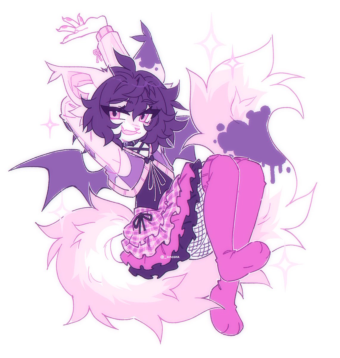 sima 🌙 working on comms! tweet media