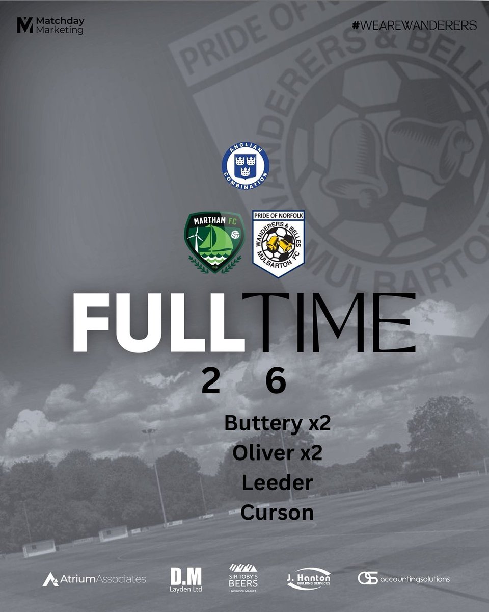Mulbarton Wanderers Reserves FC tweet media