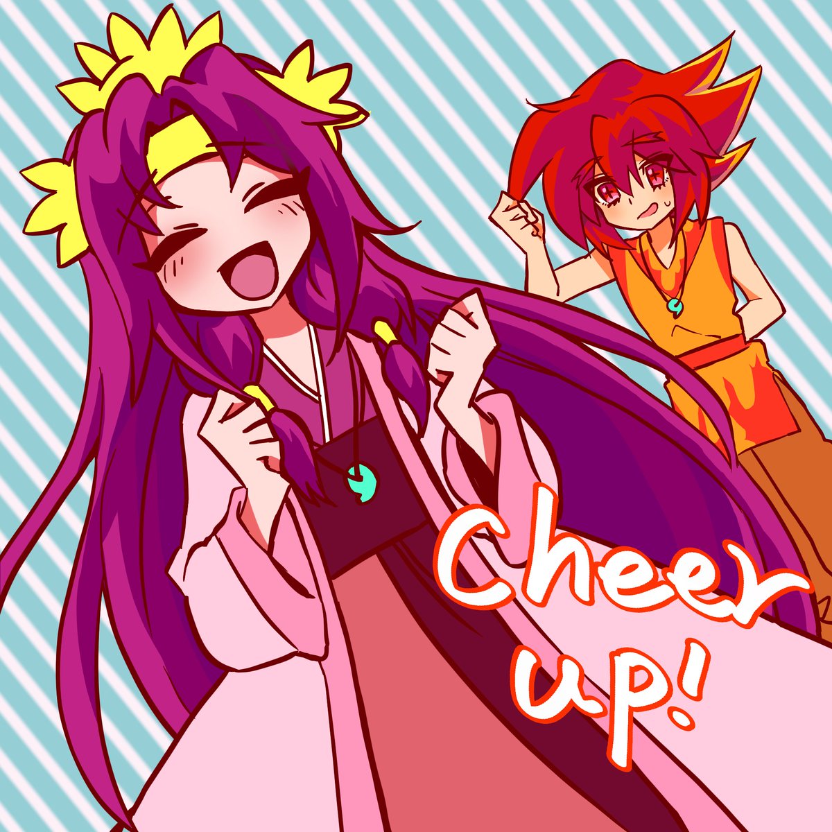 너무 예쁜 그림을 선물 받았어요 ٩(^▽^)۶