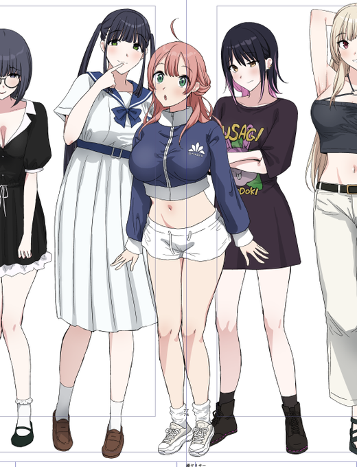 ちび爆乳の新キャラ作った 