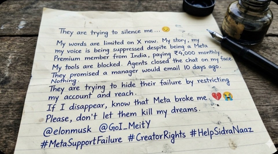 naaz56645's tweet photo. @ElonMuskAOC "@elonmusk Sir, Meta support is running on Internet Explorer speed! 🐢
Paid ₹4000 for 'Support', but Agent 'Luv' just ran away like a coward! 🤡 Is this a subscription or a donation to Zuck? 🍭🤣
#MetaScam #ZuckSucks" https://t.co/IUgMa1cpK5