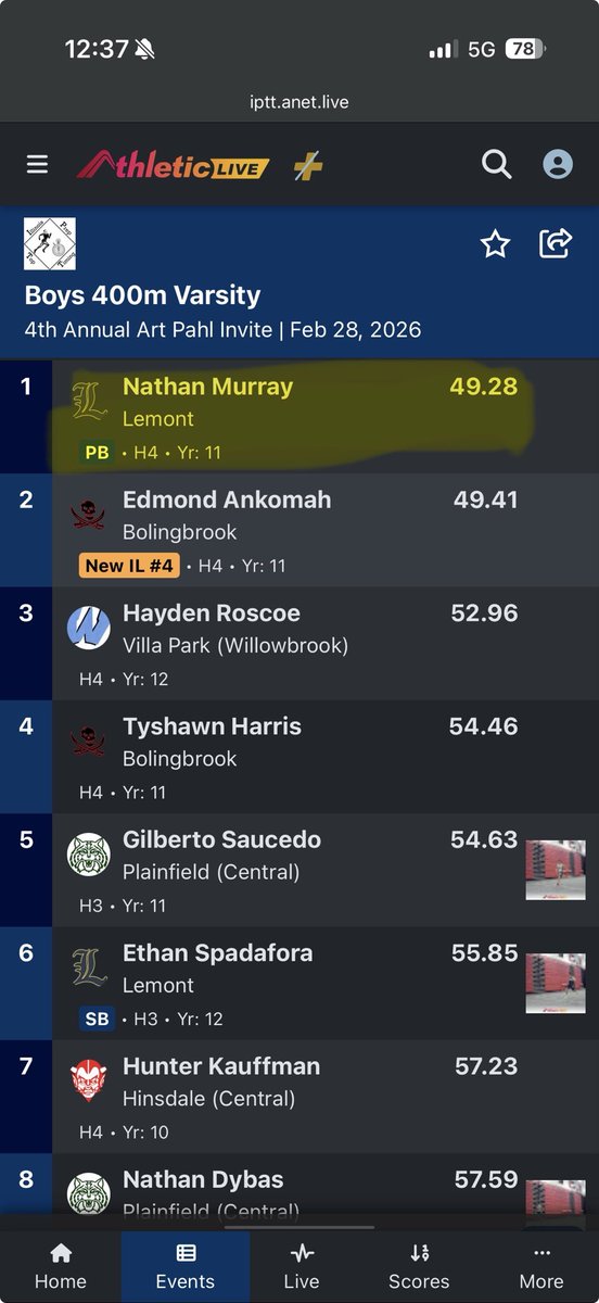 Lemont_BBowl&TF tweet media