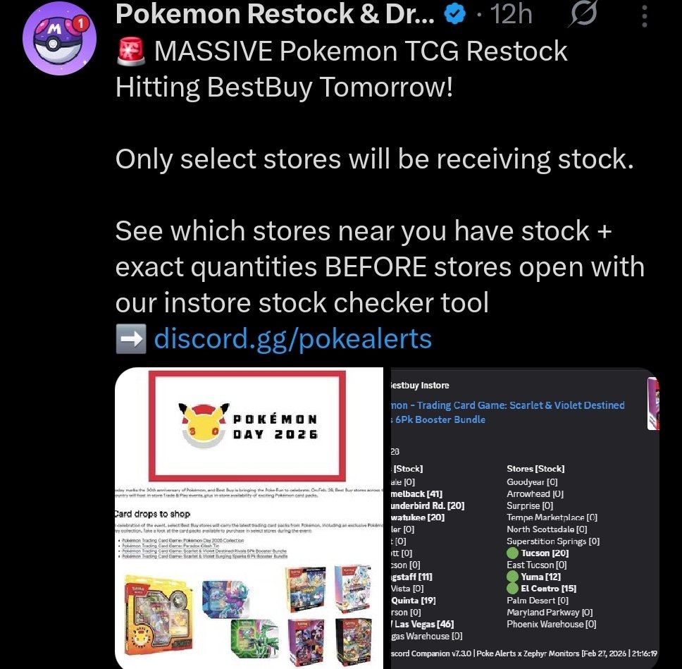 Pokemon Deals, Alerts & News! tweet media