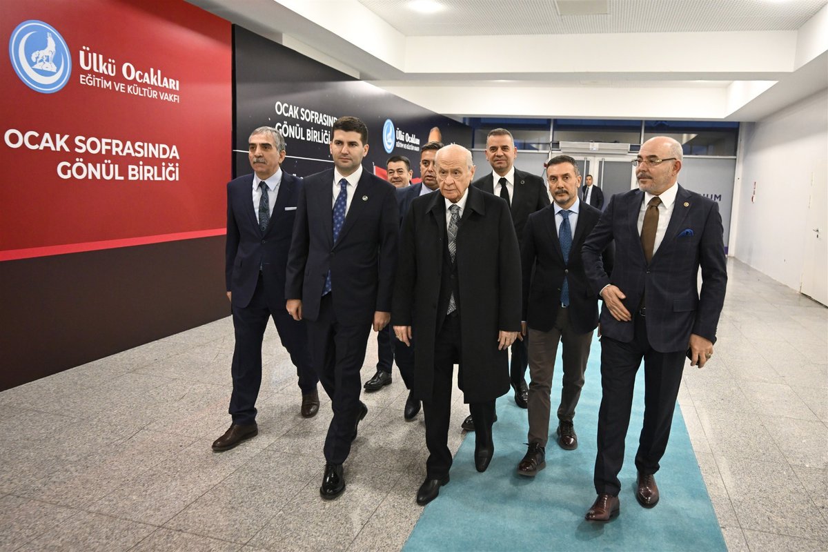MHP_Bilgi's tweet photo. Genel Başkanımız Sayın Devlet Bahçeli, Ülkü Ocakları Eğitim Kültür Vakfı tarafından ATO Congresium’da düzenlenen iftar programına katıldı. https://t.co/2z8ctgmlHY