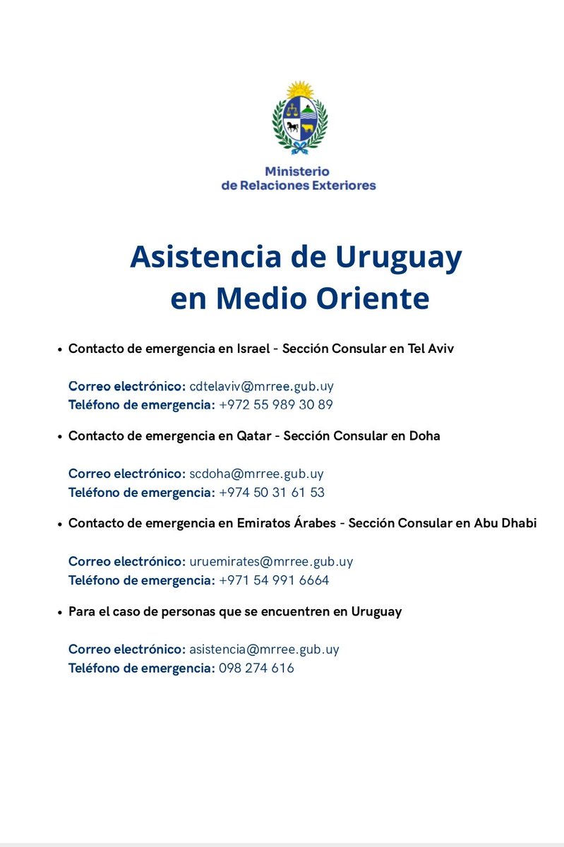 Cancillería Uruguay 🇺🇾 tweet media