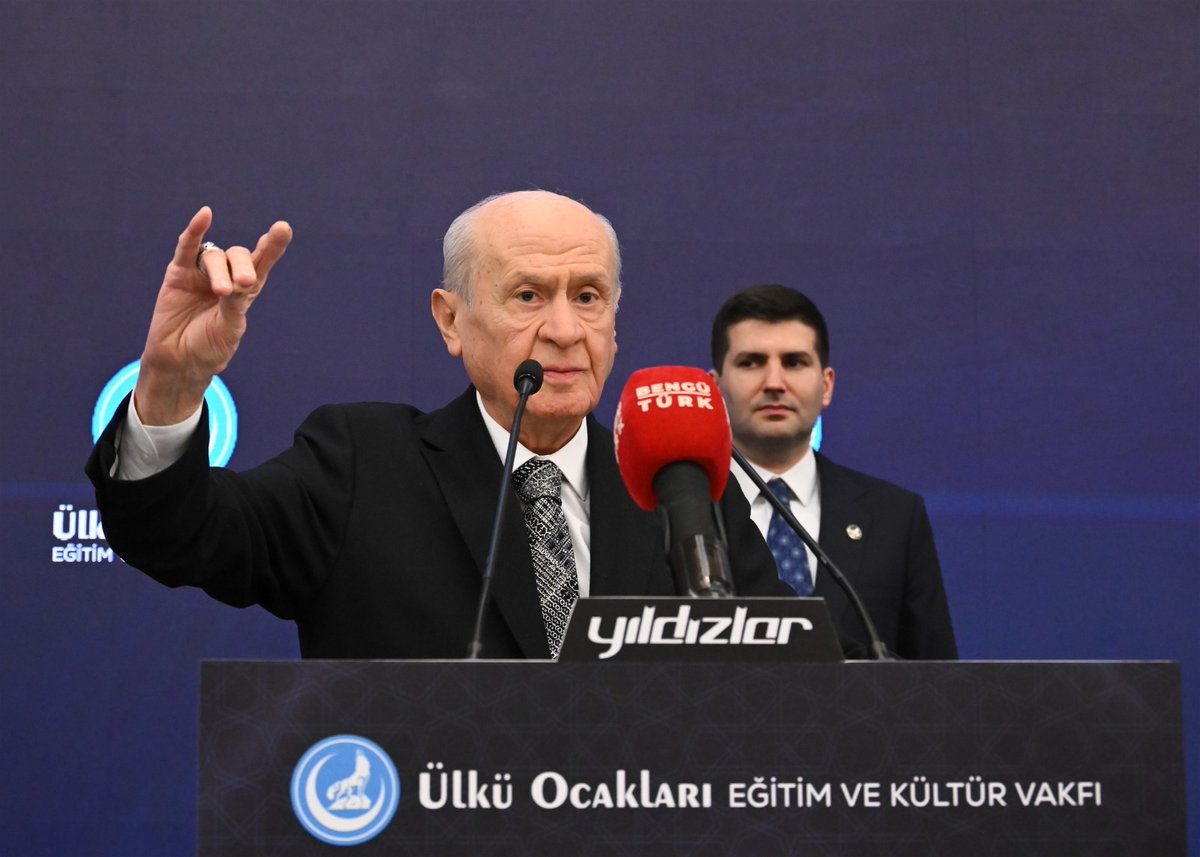 Genel Başkanımız Sayın Devlet Bahçeli, Ülkü Ocakları Eğitim Kültür Vakfı tarafından ATO Congresium’da düzenlenen iftar programına katıldı.