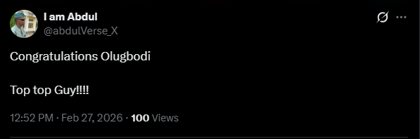 Olugbodi Samuel A. tweet media