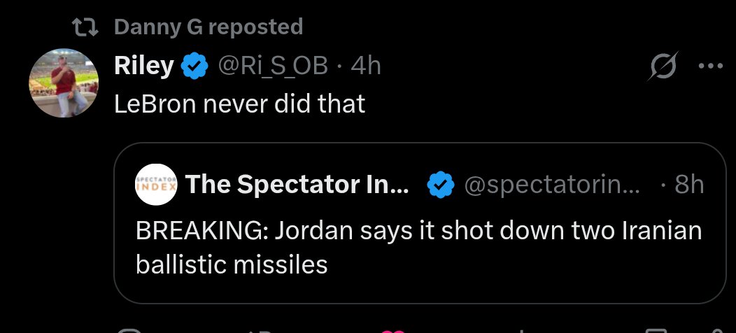 And the Oscar for the best war-sports crossover tweet goes to: