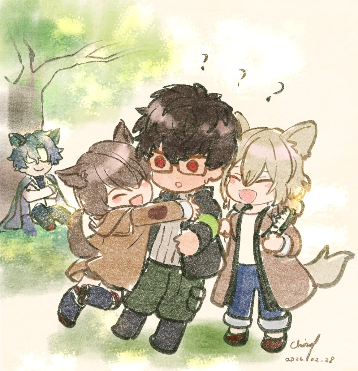 まほパ3のレノのカドストかわいかったの絵