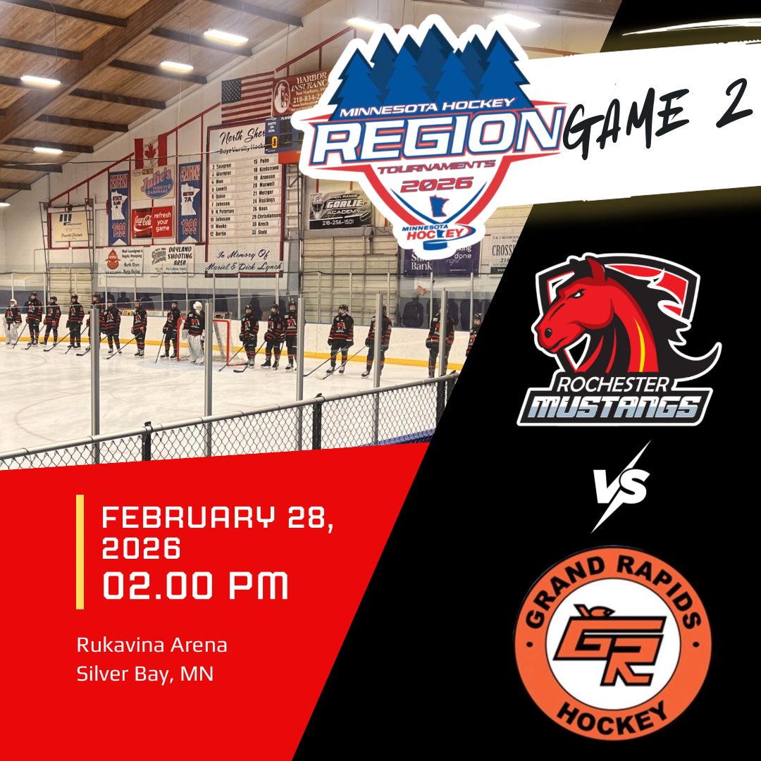 Now is the time.  Watch the stream and cheer on your Mustangs!

<a href="/vfw1215/">VFW1215</a> <a href="/RochYouthHockey/">Rochester MN Youth Hockey</a>