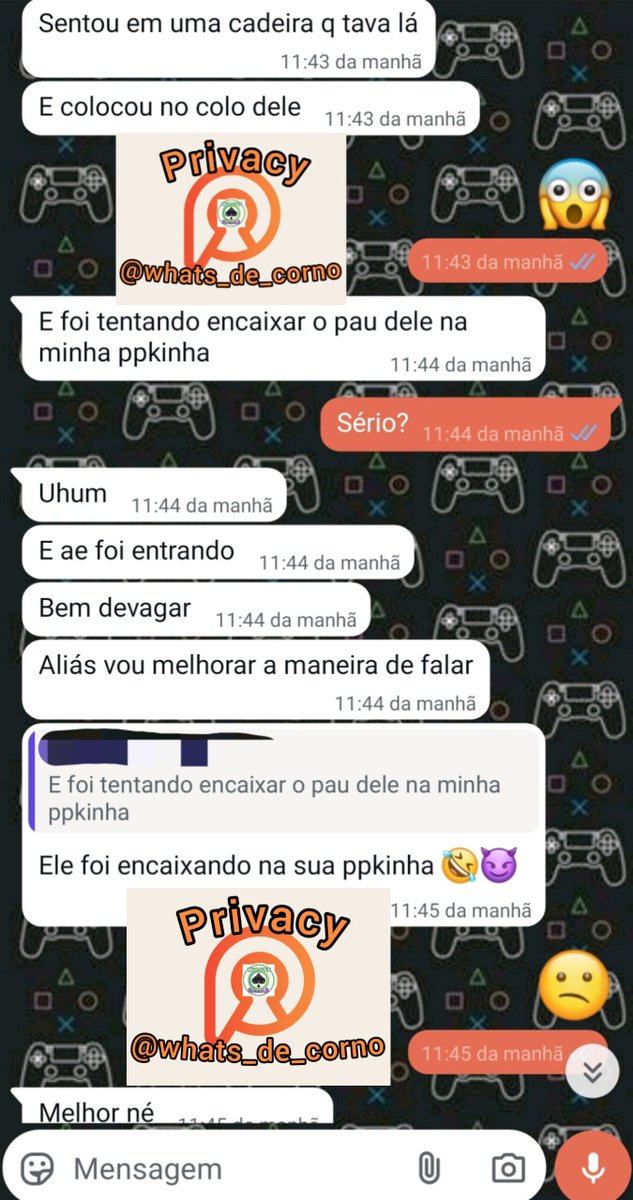 whats_de_corno's tweet photo. Não basta confessar, tem que humilhar também 😈

Uhum

A conversa completa com 50 prints la no privacy 😉

https://t.co/wR9UC2Z1AS https://t.co/43MVs8tpNH