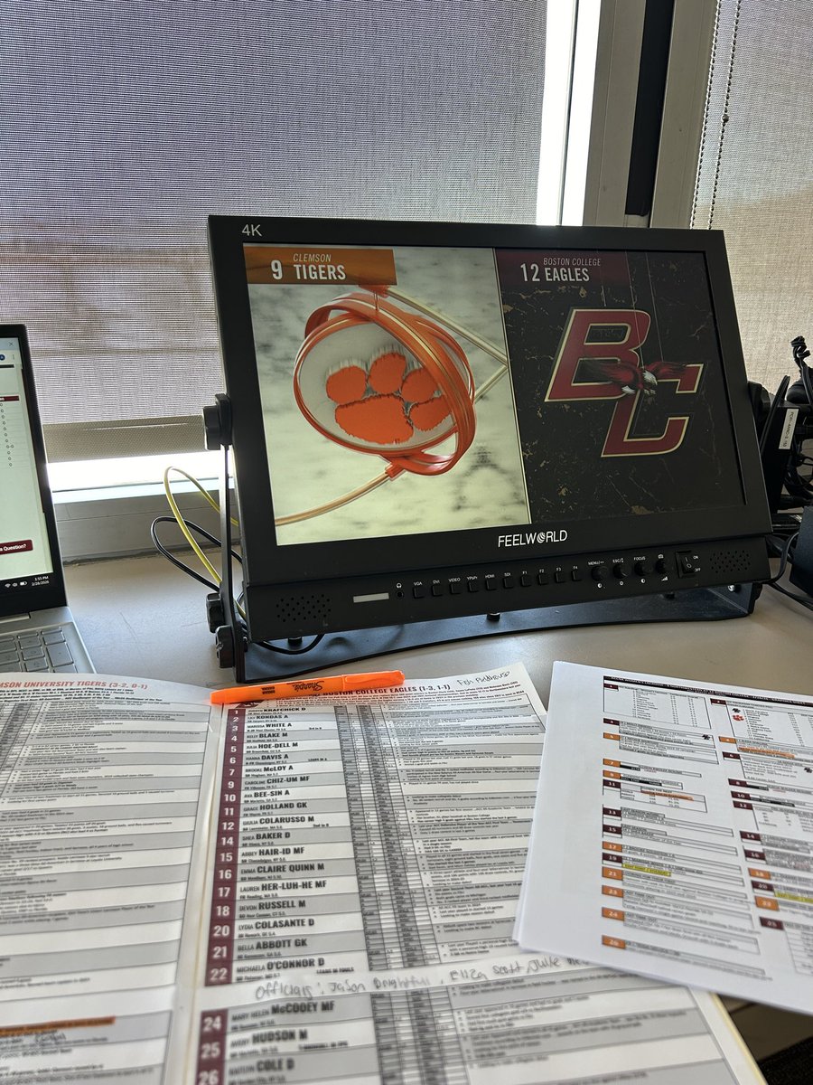 GardnerAndrew_'s tweet photo. Top 15 Women’s Lacrosse matchup from Chestnut Hill. #9 Clemson hosts #12 Boston College, join us at 2 on ACCNX https://t.co/l2j06Zv8XD