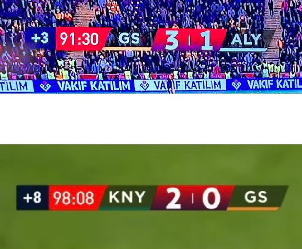 gs öndeyken uzatma süresi / gs gerideyken uzatma süresi