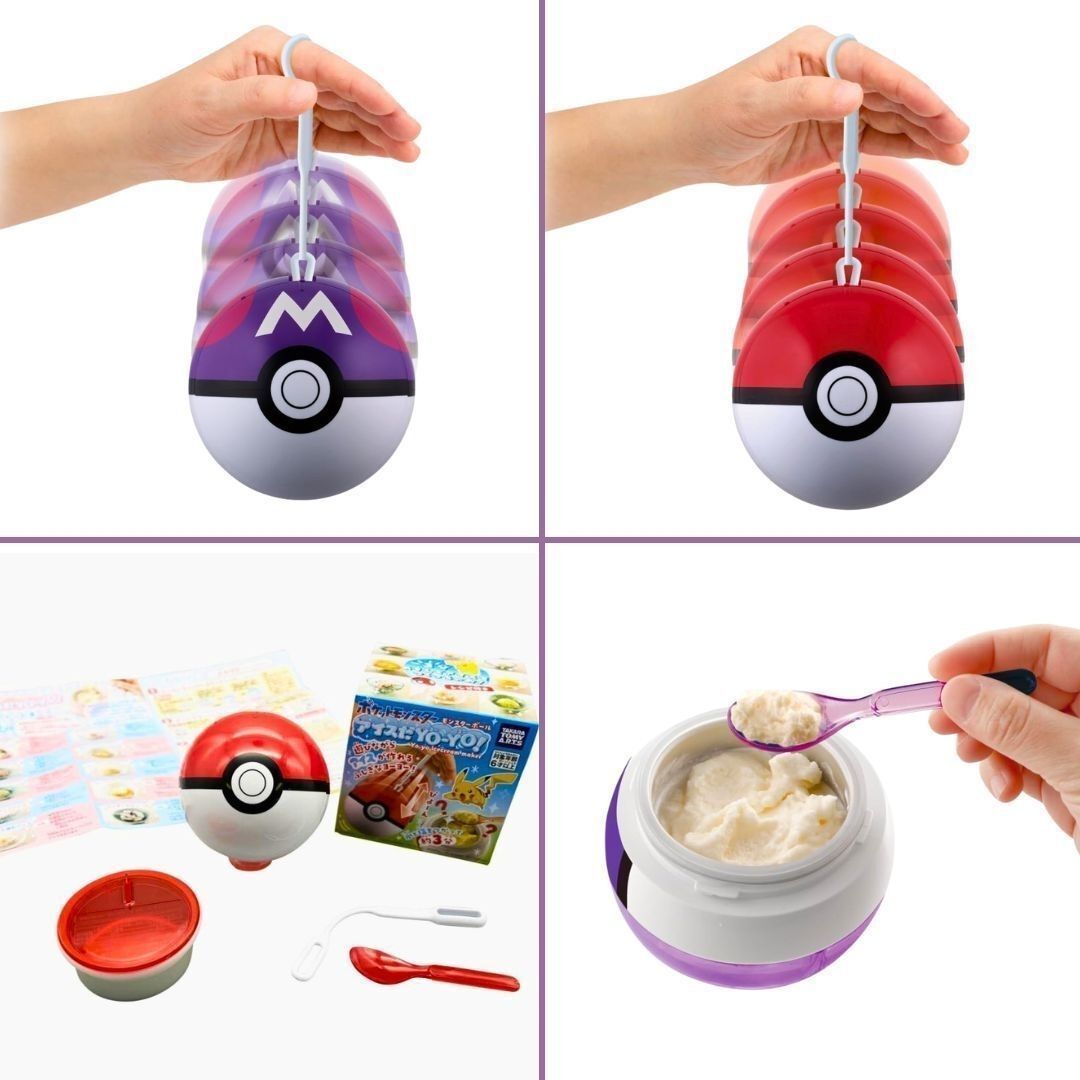 mecchaJP's tweet image. Pokémon Ice Cream Maker Yo-Yo Master Ball &amp;amp; Poké Ball 🍨✨ Check them out on meccha-japan! 
#Pokemon #Pokeball