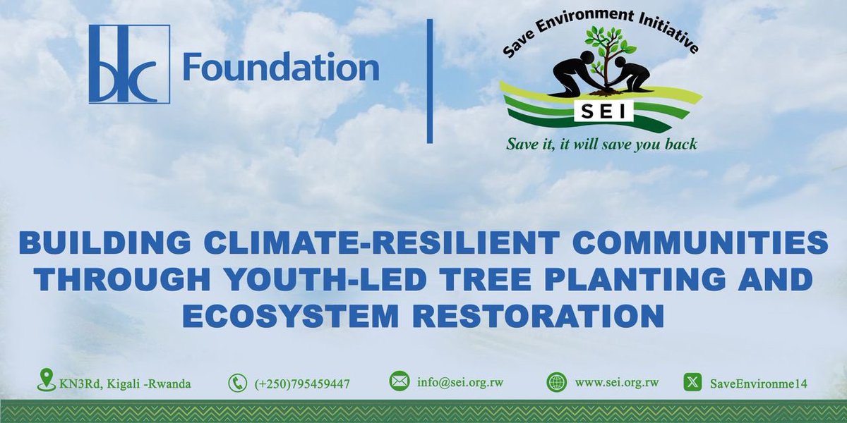 SAVE ENVIRONMENT INITIATIVE tweet media