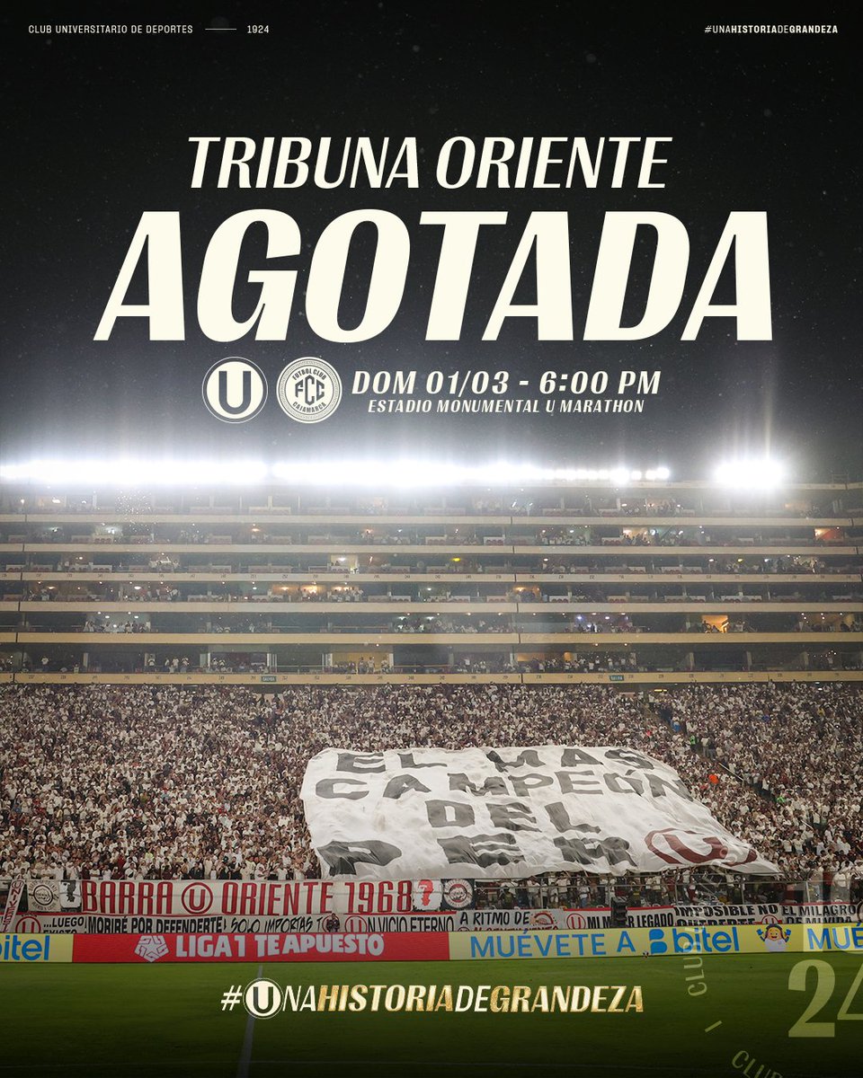 Universitario tweet media