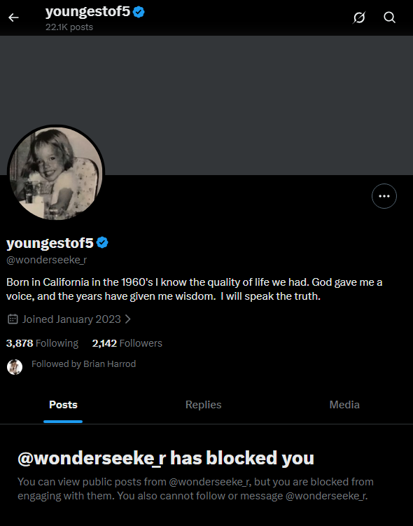 After "Born in California in the 1960's" I doubt every other thing claimed in her bio. 😏