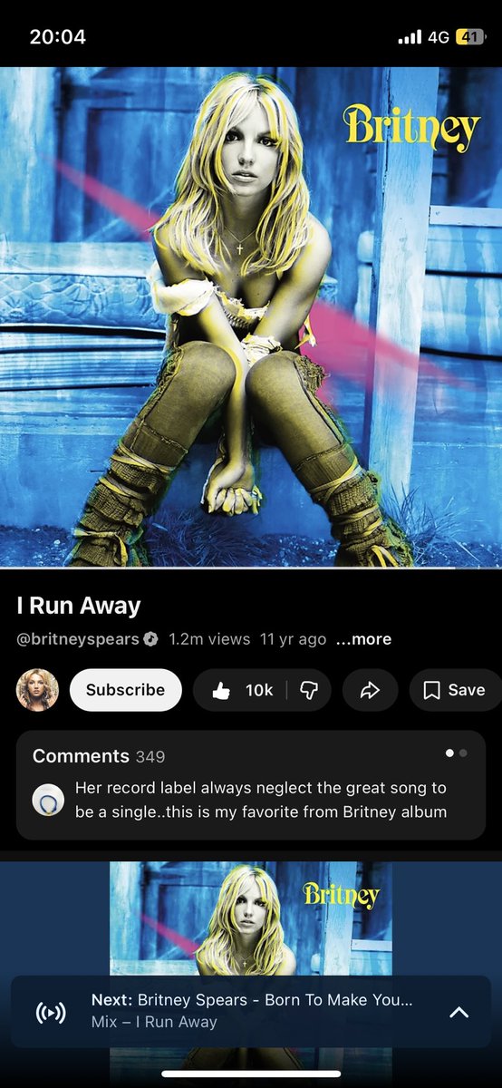 doIlhouse's tweet photo. Probably most underrated Britney song ever https://t.co/UmN4Q1I8ep