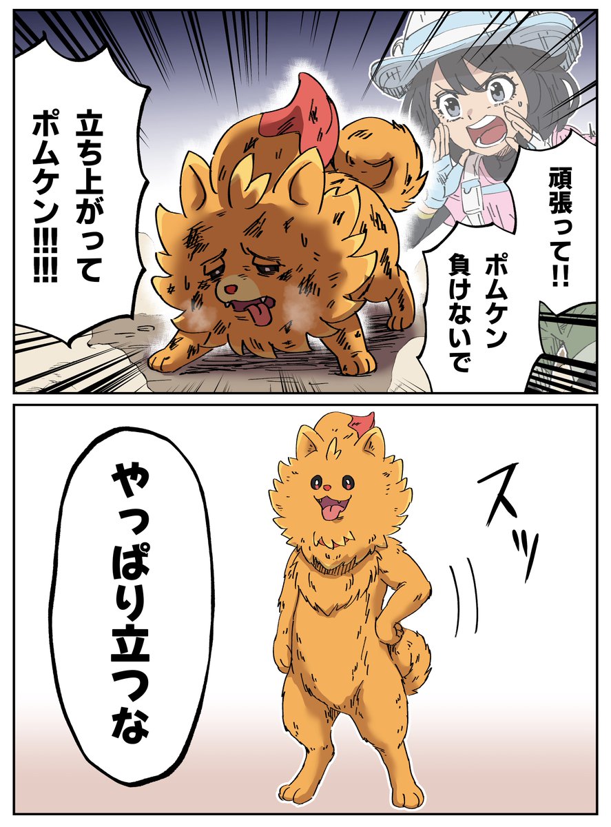 負けるな立ち上がれポムケン