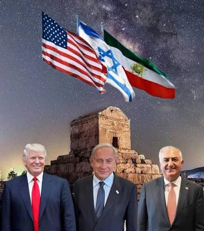 ___IRANI's tweet photo. @NRSC @razrad1395 Thank you, Mr. President 🙏🏻
Regime change for Iran 
#MaximumSupport to the leader of opposition HRH Reza Pahlavi https://t.co/p02knsd9RM