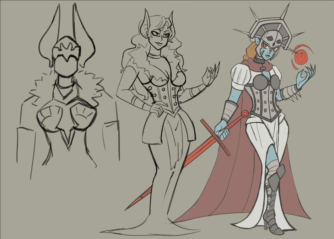 Been wanting to redesign an OC for a while but never really knew how I wanted her to look but this is a start!