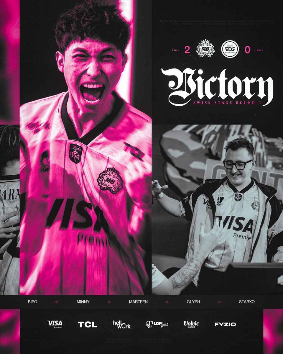 PREMIÈRE VICTOIRE À L’INTERNATIONALE !!!

#M8WIN