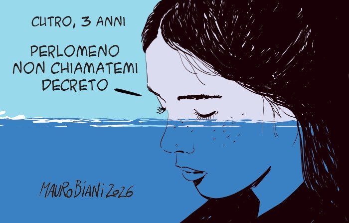 nonsonpago1's tweet image. .@maurobiani 
#persone #Cutro #migranti #naufragio #3anni #crimine 
Non chiamatemi decreto.
Oggi per @repubblica 

#Biani !

#blob @BlobRai3