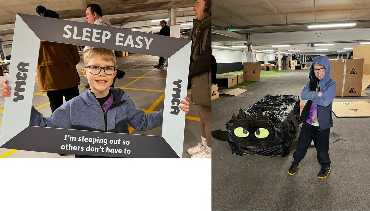 MattyWildsmith's tweet photo. @Mason_Thames 
This is my 8yr old son raising money for homelessness by sleeping out in his Toothless cardboard box. Massive fan of you and httyd 
https://t.co/hNEQDqalWu https://t.co/UTSINjspiC