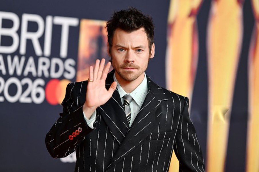 LINDO! Mais de Harry no #Brits2026.