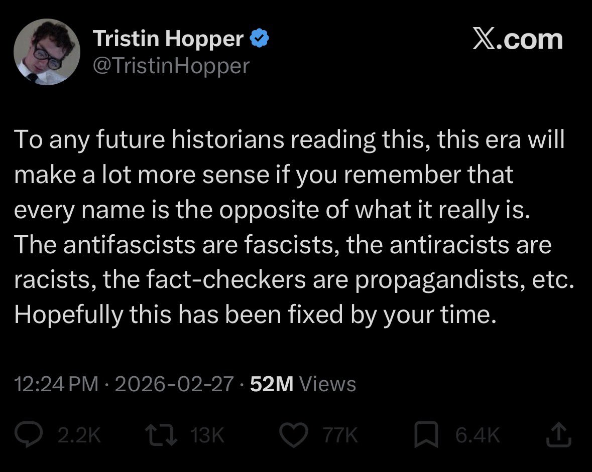 atRachelGilmore's tweet photo. To any future historians reading this, we aren’t all as completely fucking stupid as these two men. https://t.co/QRawySdRhw