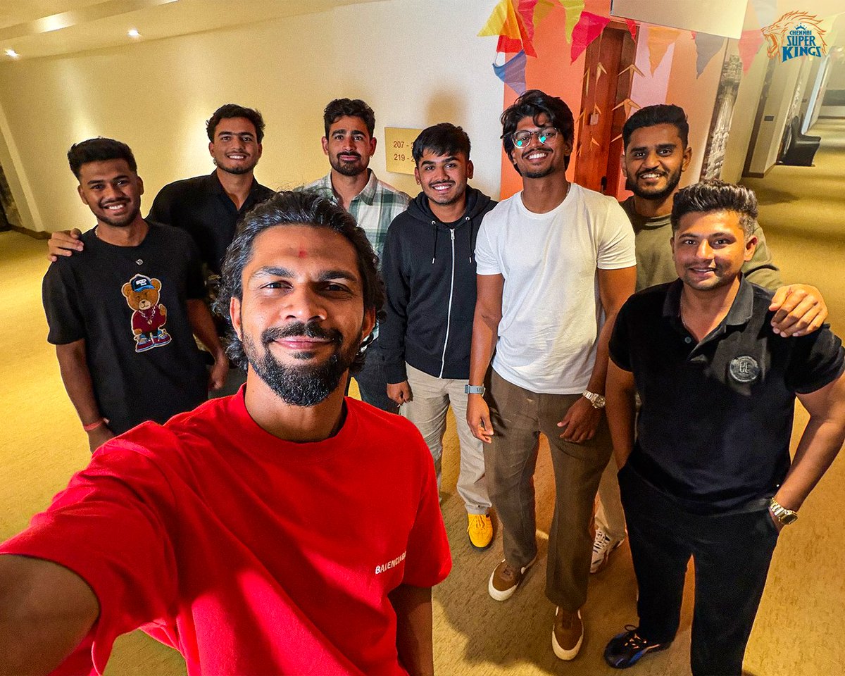 We are the Chennai Boys! 🦁🤳💛

#WhistlePodu #Dencoming