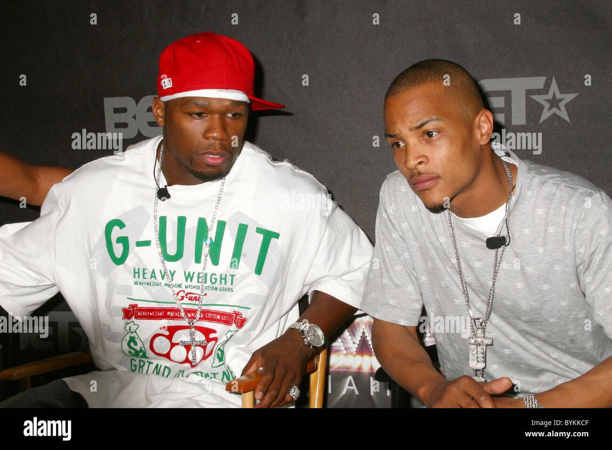 Yall just be lying on this app. Both ti and 50 were both at the press conference for the awards as being the acts that was performing. 50 was promoting Curtis and Ti was promoting Ti vs tip.