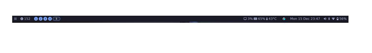 New test i'm introducing. Time to Gnome. Everyone always loves to shit on Gnome because "it makes pc look like a tablet" (which is wrong). but then you explore other things. I was on the Niri repo and just looking around. Clicked 2 links and end up with this wayland status bar