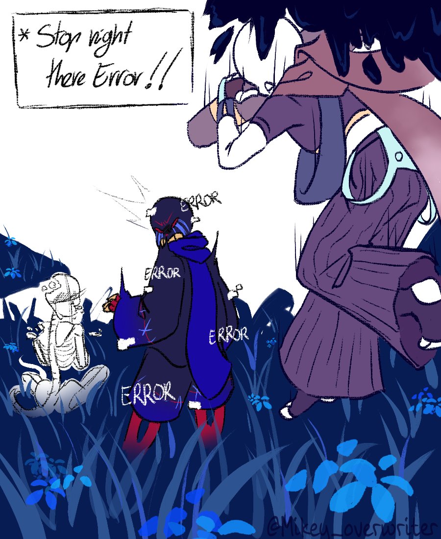 ShielOverWriter's tweet photo. Useless!Au CAP 3
.
Le estoy poniendo todo mi ezfuerzo a esta cosa os juro 👨‍🦽✨️
.
Lo único es que se me dan fatal los diálogos, parezco ia escribiéndolos
.
#undertale #undertaleau #errorsans #ChromaSans https://t.co/Ocae9pFPLW