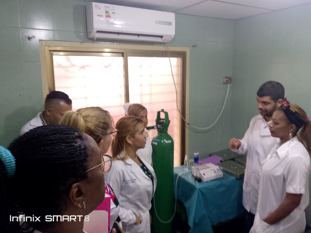 📍 CDI Alayón, #Aragua. Recibimos visita de alto nivel con Directores Nacionales de Higiene, Epidemiología, SRI y Aseguramiento. 🩺🇨🇺
El objetivo es claro: elevar la calidad de cada proceso asistencial para brindar al pueblo la salud que merece. ✨

 #CubaCoopera