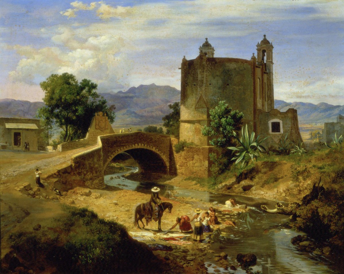 patrimoniomx's tweet photo. A las ignorantes autoridades de la Alcaldía Álvaro Obregón, se les ocurrió intentar quitar el empedrado de San Ángel, argumentando que "no era histórico". Es Zona de Monumentos Históricos, aquí evidencias históricas del pasado del paisaje cultural del sitio (hilo). https://t.co/dQcBC9Bq7l
