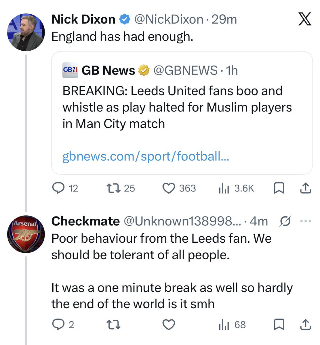 Nick Dixon tweet media