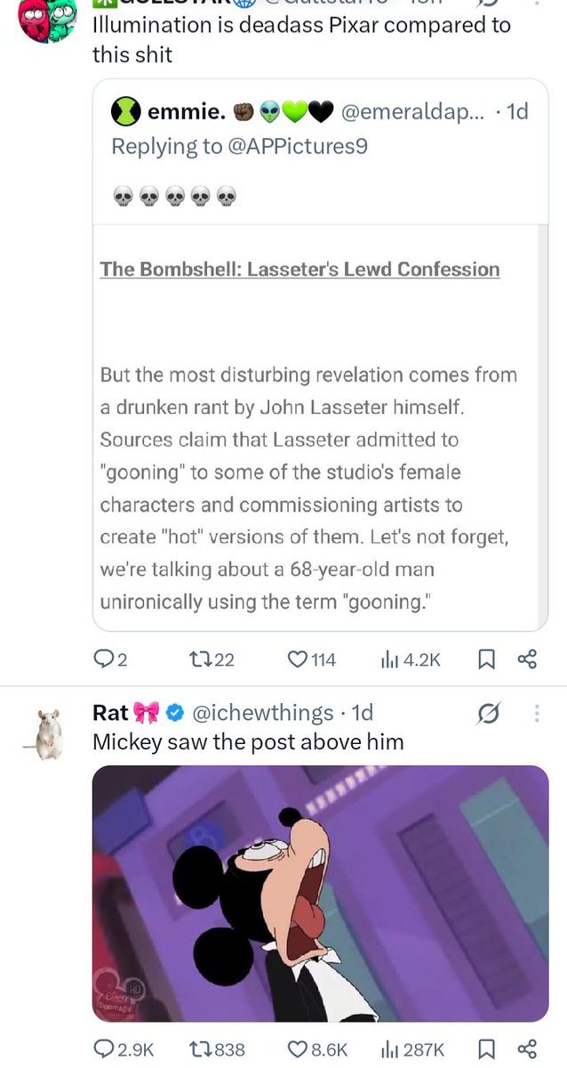 Genuinely perfect timing