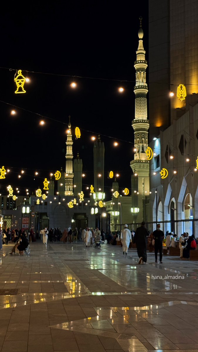 hana_almadina's tweet photo. رمضان في المدينة المنورة 🌙 https://t.co/LVTuN3Ehiu