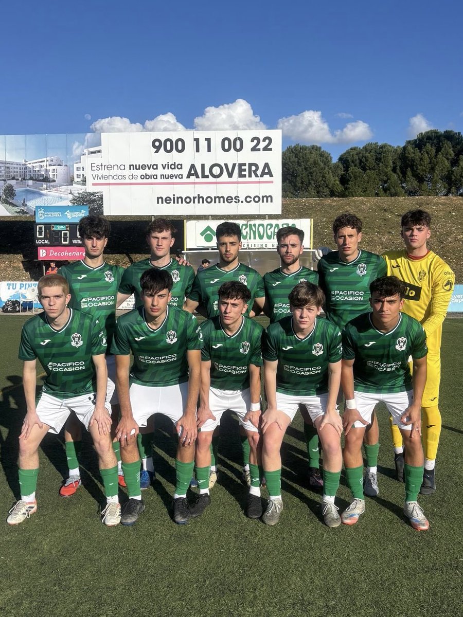 CD_Toledo's tweet photo. 💪 ¡Tremenda victoria del Toledo B (0-1) en Alovera! 💚🤍

Adrián Gaitán marcó el gol de la victoria en el minuto 87. ¡VAAAAMOOOOSSS! 

#SiempreCDToledo 💚⚪️ https://t.co/AR41uEnivl