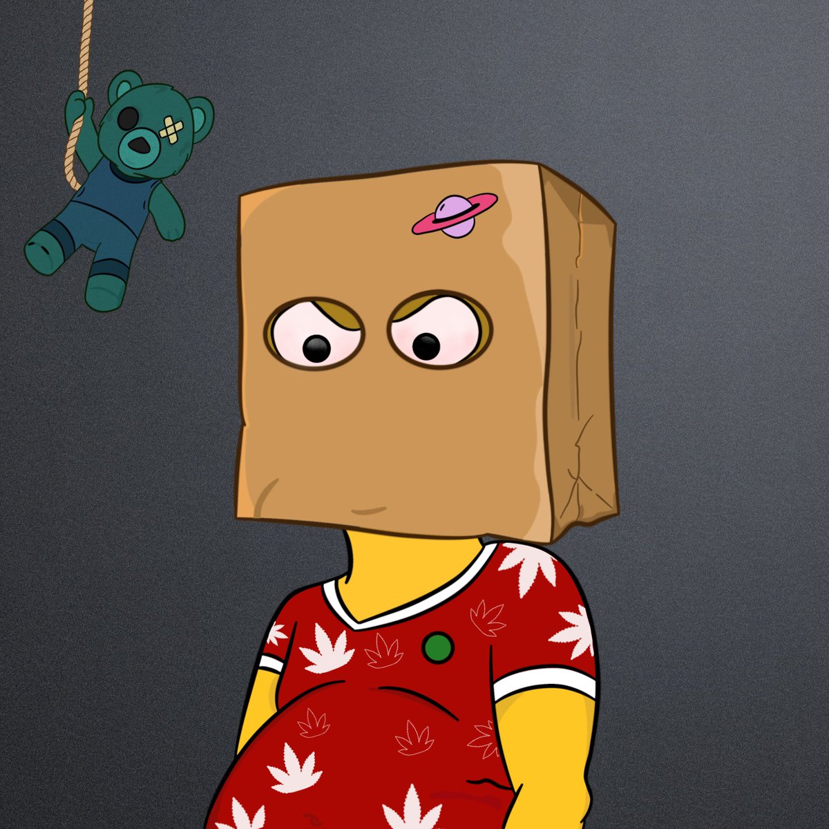 Hand-crafted 1/1 made for @br4ted &amp; <a href="/Tma_420/">T.M.A</a> 

Welcome to the word where evolution went slightly wrong 

Like, RT &amp; drop your wallet selecting 30 FREE MINT

yes they are ugly, we know